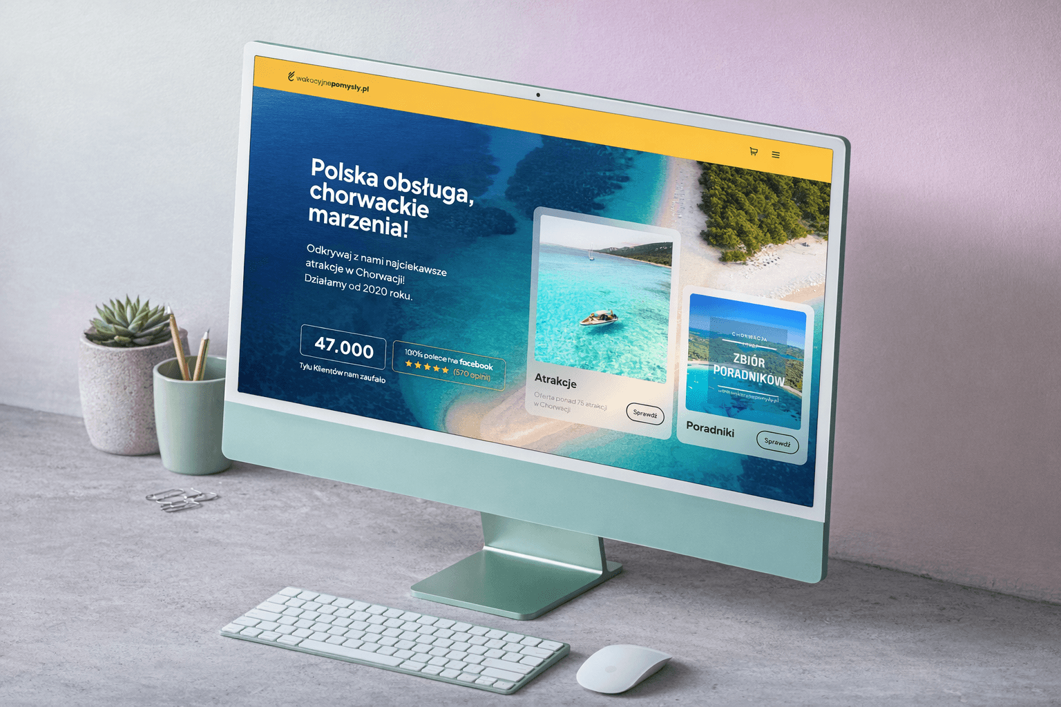 WakacyjnePomysly.pl screenshot 1